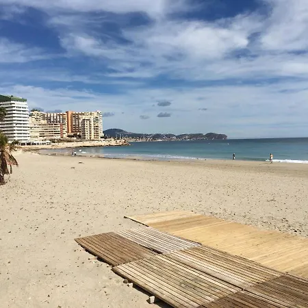 Apartment En Calpe, Playa De La Fossa, Primera Linea, Aa *