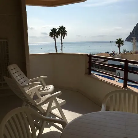 Apartment En Calpe, Playa De La Fossa, Primera Linea, Aa